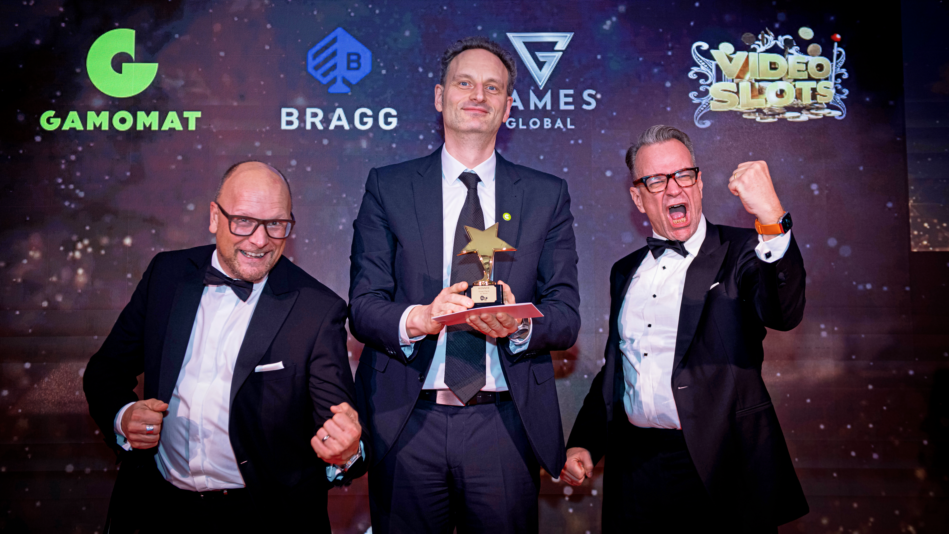 GAMOMAT scoops the Great Place to Work Award at the International Gaming Awards