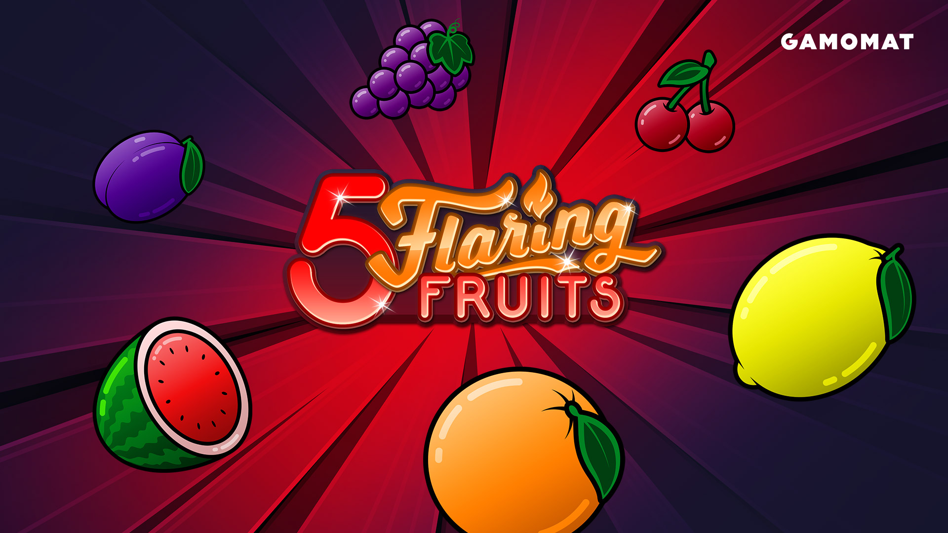 GAMOMAT releases 5 Flaring Fruits slot